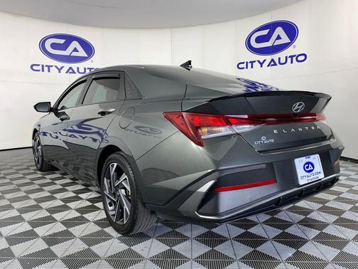Amazon Gray 2025 Hyundai ELANTRA Sport
