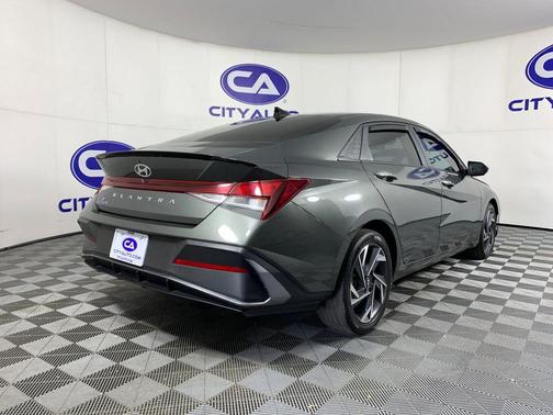 Amazon Gray 2025 Hyundai ELANTRA Sport