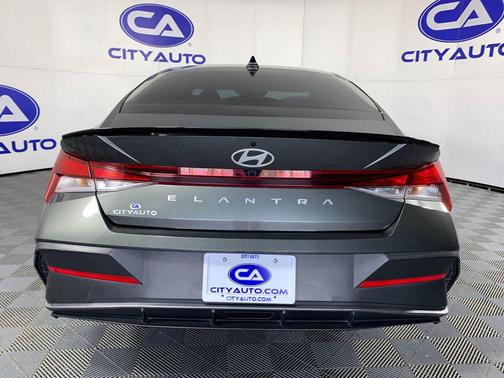 Amazon Gray 2025 Hyundai ELANTRA Sport