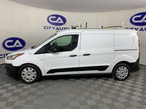 Frozen White 2022 Ford Transit Connect XL Cargo Van