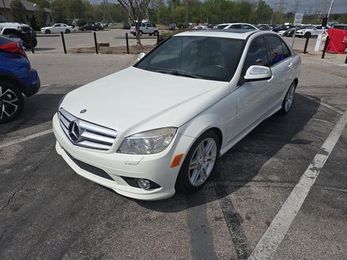 Arctic White 2008 Mercedes-Benz C-Class Sport