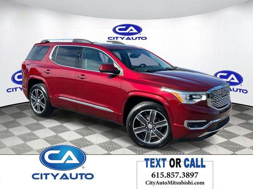Crimson Red Tintcoat 2018 GMC Acadia Denali