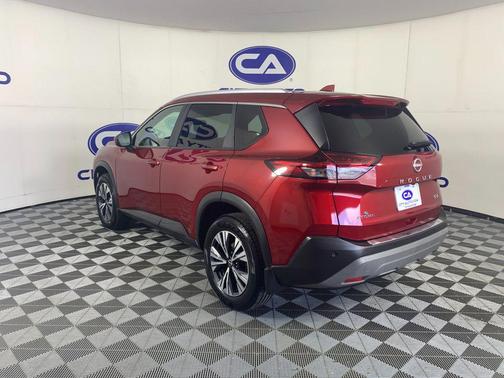 Scarlet Ember Tintcoat 2023 Nissan Rogue SV