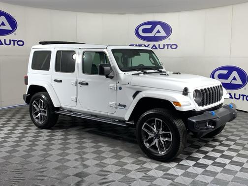 Bright White Clearcoat 2024 Jeep Wrangler 4xe Sport S