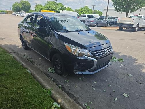 Jet Black Metallic 2024 Mitsubishi Mirage G4 ES