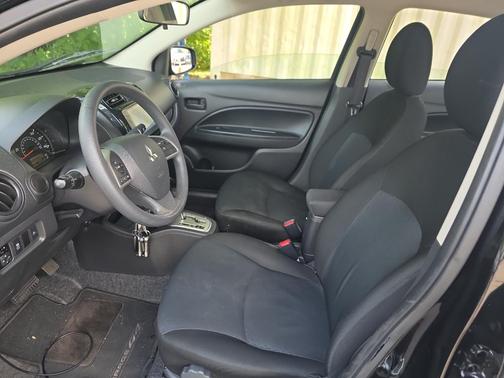 Jet Black Metallic 2024 Mitsubishi Mirage G4 ES