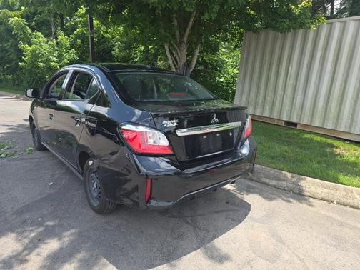 Jet Black Metallic 2024 Mitsubishi Mirage G4 ES