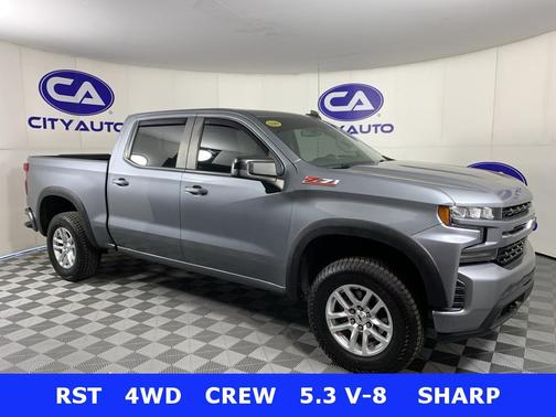Satin Steel Metallic 2019 Chevrolet Silverado 1500 RST