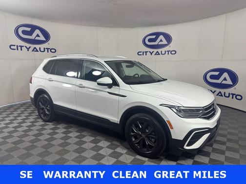 Pure White 2024 Volkswagen Tiguan 2.0T SE
