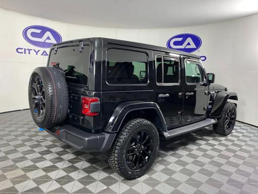 Black Clearcoat 2023 Jeep Wrangler 4xe Sahara