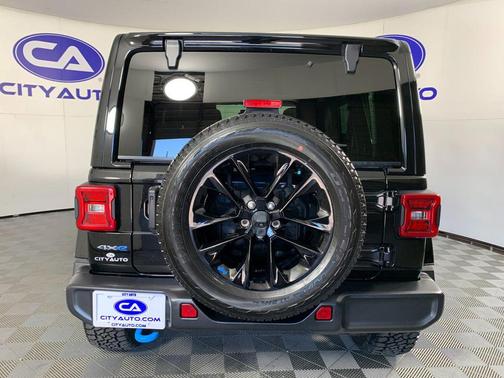 Black Clearcoat 2023 Jeep Wrangler 4xe Sahara