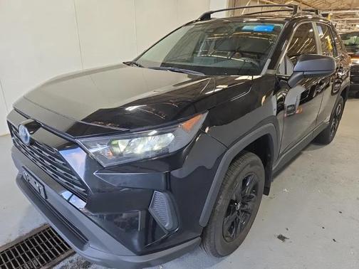 Midnight Black Metallic 2022 Toyota RAV4 Hybrid LE