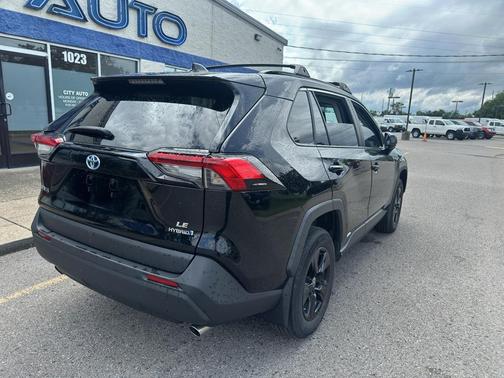 Midnight Black Metallic 2022 Toyota RAV4 Hybrid LE