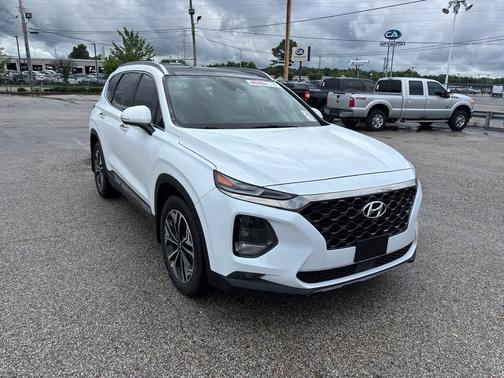 Quartz White 2020 Hyundai SANTA FE Limited 2.0T