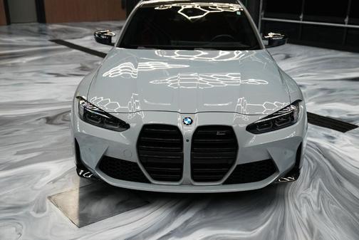 Brooklyn Gray Metallic 2024 BMW M3 Competition xDrive