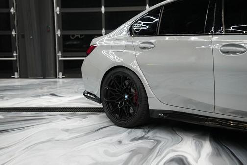 Brooklyn Gray Metallic 2024 BMW M3 Competition xDrive