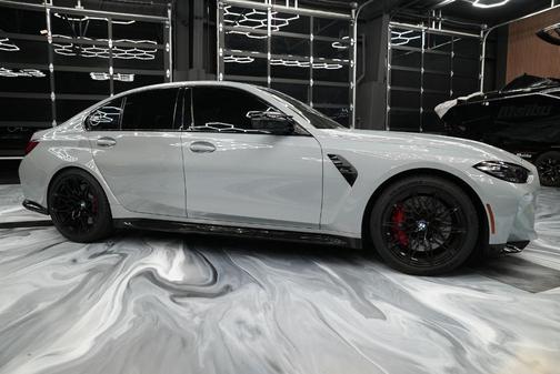 Brooklyn Gray Metallic 2024 BMW M3 Competition xDrive