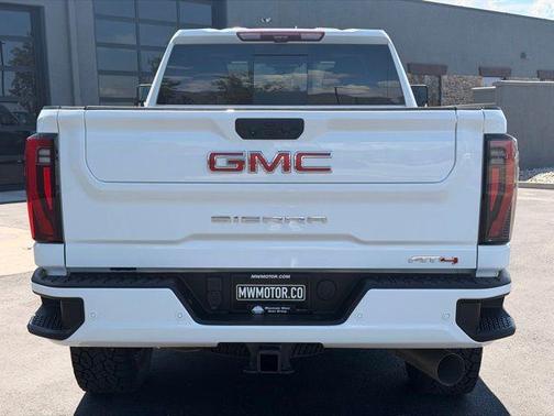 Summit White 2025 GMC Sierra 3500 AT4