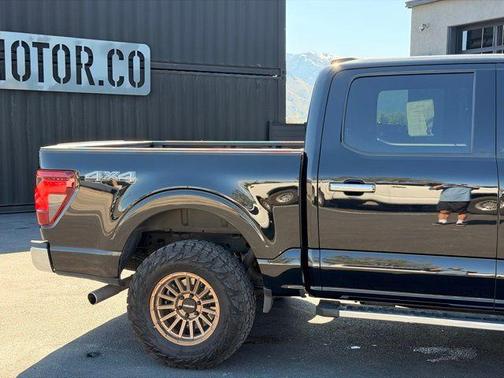 Black 2024 Ford F-150 XLT