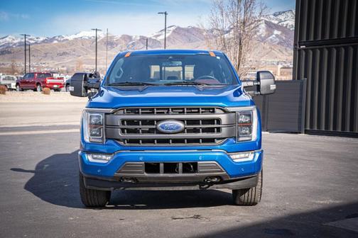 Blue 2023 Ford F-150 Lariat