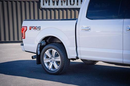 White 2017 Ford F-150 Platinum
