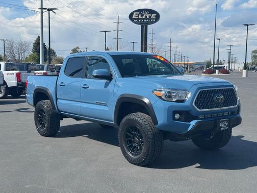 Blue 2019 Toyota Tacoma TRD Off Road