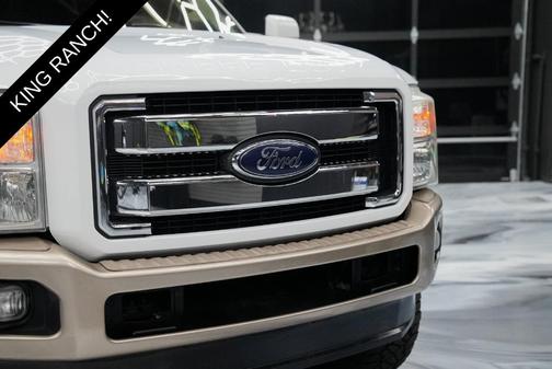 Oxford White 2012 Ford F-250 Lariat