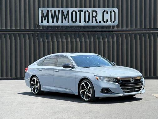 Gray 2021 Honda Accord Sport 2.0T