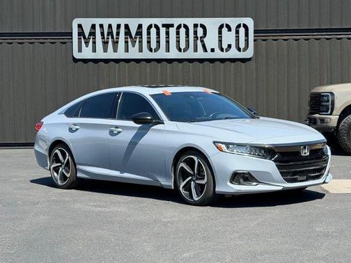 Gray 2021 Honda Accord Sport 2.0T