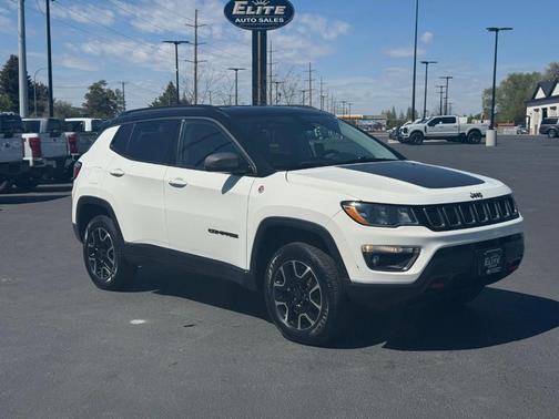 White Clearcoat 2020 Jeep Compass Trailhawk