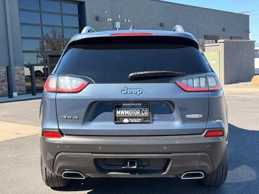 Slate Blue Pearlcoat 2021 Jeep Cherokee Latitude Lux