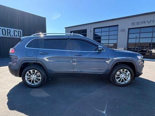 Slate Blue Pearlcoat 2021 Jeep Cherokee Latitude Lux