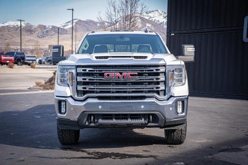 Summit White 2022 GMC Sierra 3500 SLE