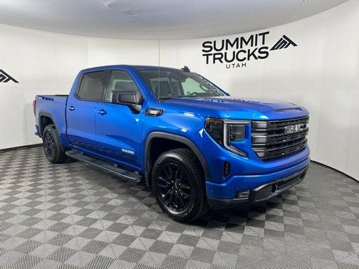 Dynamic Blue Metallic 2024 GMC Sierra 1500 Elevation