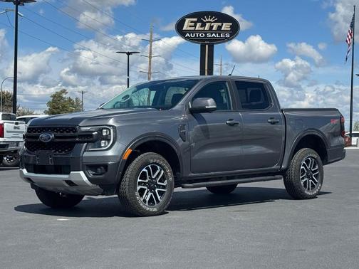 Gray 2024 Ford Ranger Lariat