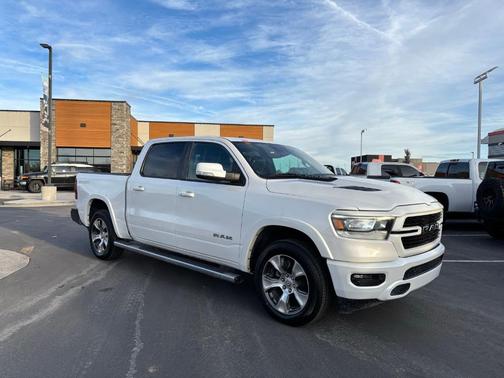 Ivory White 2021 RAM 1500 Laramie