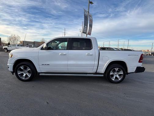 Ivory White 2021 RAM 1500 Laramie