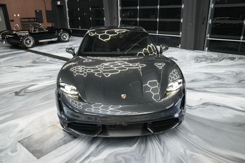 Gray 2020 Porsche Taycan Turbo