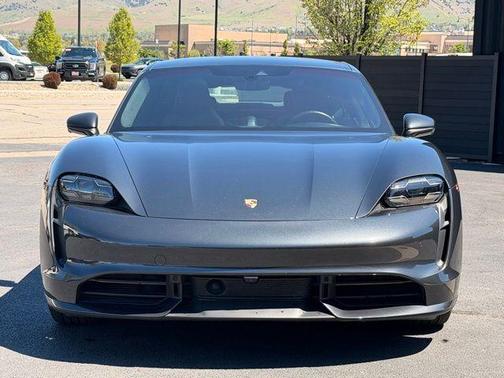 Gray 2020 Porsche Taycan Turbo