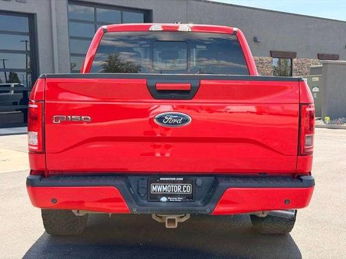 Red 2016 Ford F-150 XLT