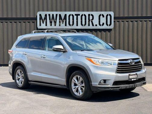 Silver Sky Metallic 2014 Toyota Highlander XLE