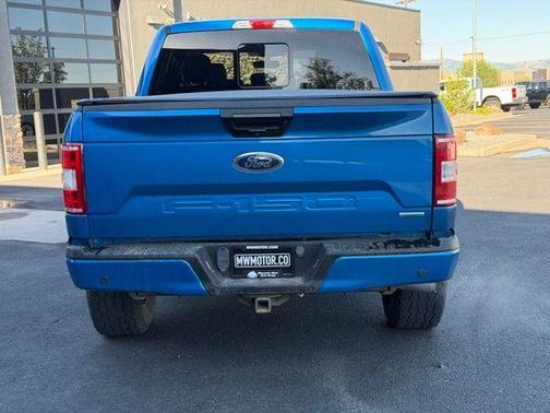 Blue 2020 Ford F-150 XLT