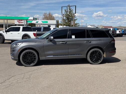 Gray 2021 Lincoln Aviator Reserve AWD
