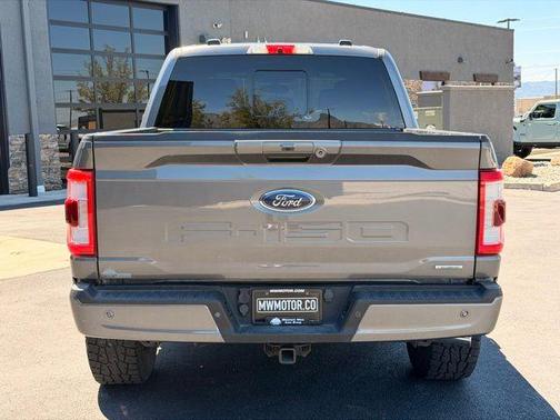 Gray Metallic 2022 Ford F-150 Lariat