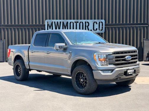 Gray Metallic 2022 Ford F-150 Lariat