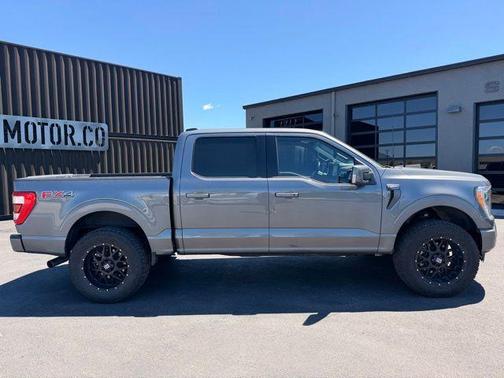 Gray Metallic 2022 Ford F-150 Lariat