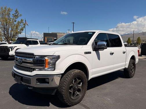 White 2018 Ford F-150 Lariat