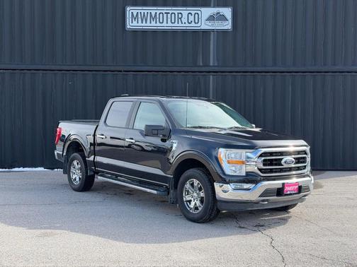 Agate Black Metallic 2021 Ford F-150 XLT