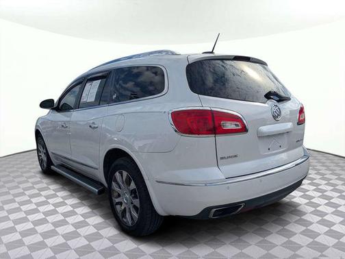 White Frost Tricoat 2017 Buick Enclave Premium