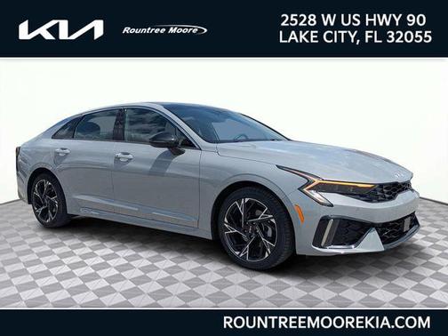 Wolf Gray 2025 Kia K5 GT-Line